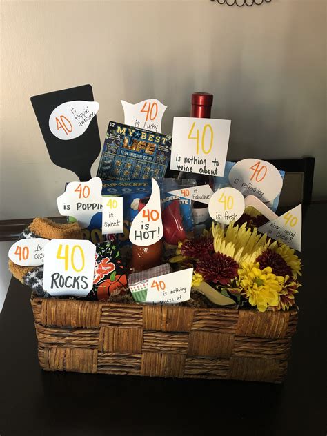 40th bday gift ideas